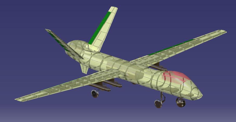 Image of High-Altitude Long-Endurance UAV UAV